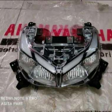 Headlight assy reflektor depan All New Aerox 2021 connected original