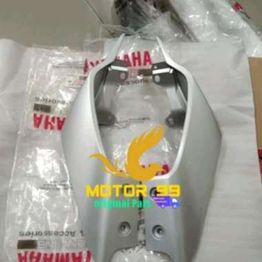 cover body belakang R15 VVA V3 kanan kiri silver original part Yamaha