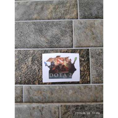 Stiker Logo Game Dota 2 Casing HP Spion Motor Helm Laptop Buku Club