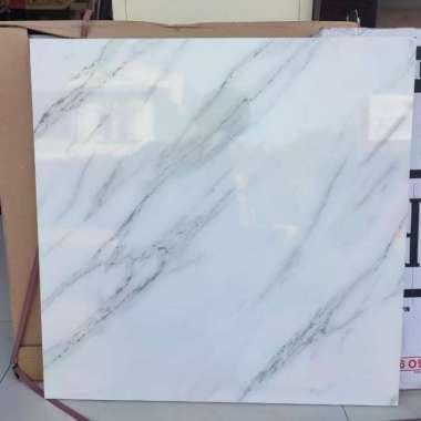 GRANIT 60X60 LAVANI WHITE GLAZED POLISH//KW LOCAL - ARNA
