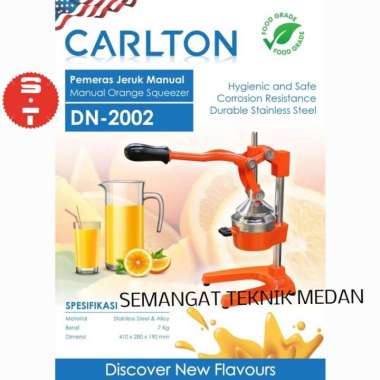 ALAT PERAS PEMERAS PRESS JERUK HAND JUICER MANUAL CARLTON DN-2002