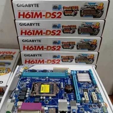 Mainboard GIGABYTE H61M-DS2 (Garansi Resmi)