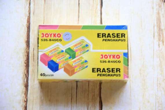 Penghapus Joyko Warna Warni 40 PCS