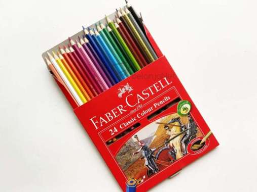 Pensil Warna Faber Castell 24 Classic Colour Pencils