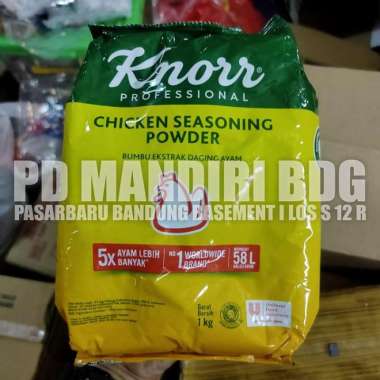 KNORR CHICKEN SEASONING POWDER POUCH 1 KG