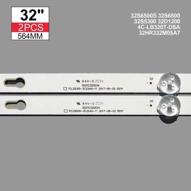 BACKLIGHT TV MI XIAOMI XIOMI L-32M5AN L32M5 AN 32 INC 5K 6V 32IN