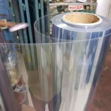PVC Mika Kaku Bening 0,2mm Rollan / Mika Souvenir / Plastik PVC Rigid