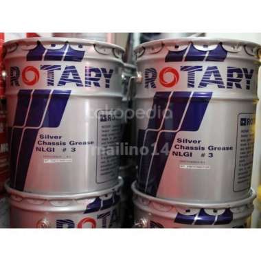 Gemuk Grease Rotary Silver Pail 15Kg