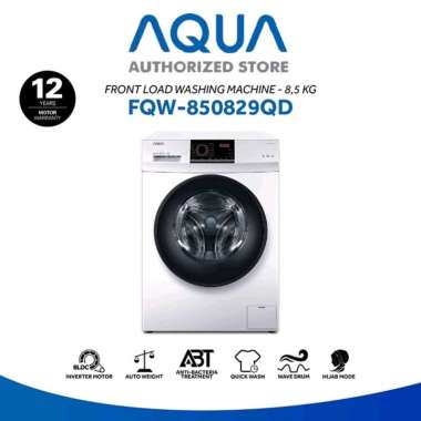 AQUA Japan Mesin Cuci Front Load 8.5Kg FQW-850829QD GARANSI RESMI