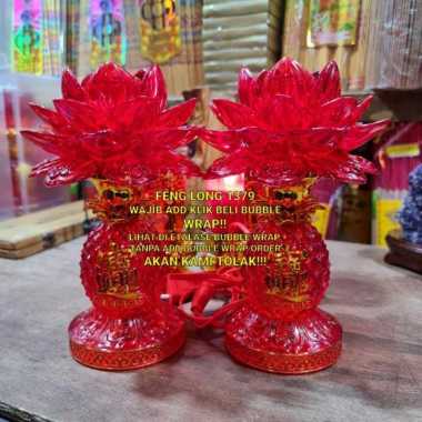 Lampu Altar Puja Sembahyang ONGLAI TERATAI LED 8 Inch