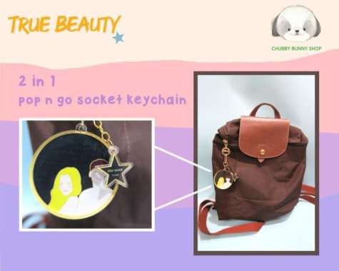True Beauty Kdrama Acrylic Keychain Fan Art Pop N Go Socket 2 in 1