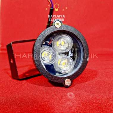 KENTLITE LAMPU TAMAN TANCAP 3 WATT KUNING LAMPU LED SOROT OUTDOOR IP65