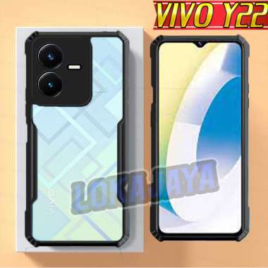 LOKAJAYA Case VIVO Y16 - Y22 - Y35 - Y15s Armor Fuze Shockproof Transparant Premium Softcase VIVO Y2