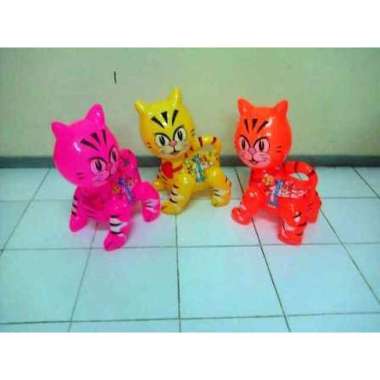 PROMO 1 BIJI Balon Tiup Kucing termurah Terlaris dan termurah Mainan Balon Tiup Karakter Kucing Lucu