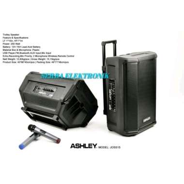 Speaker portable Ashley joss15 joss 15 Original 15inch