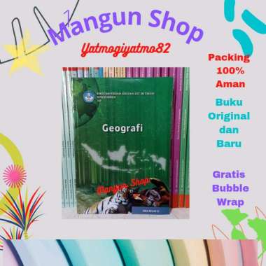 Buku Geografi Kelas XI.11 SMA Kurikulum Merdeka Diknas