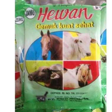 Jamu hewan sidomuncul 20 gram sapi kambing gemuk sehat kuat