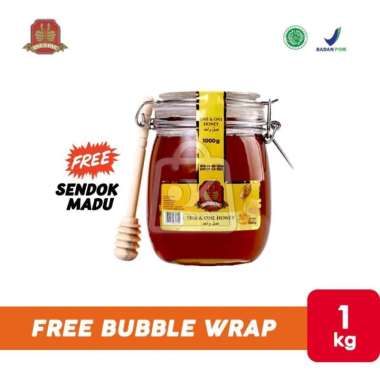 Madu One and One / Honey / Madu Murni (Toples Kaca 1kg)