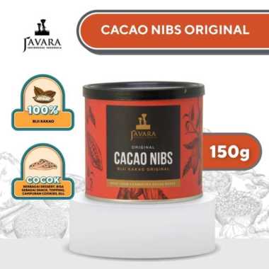 Javara Cacao Nibs Original Coklat [100 g]