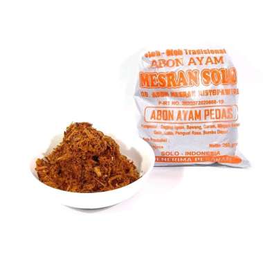 abon ayam mesran pedas
