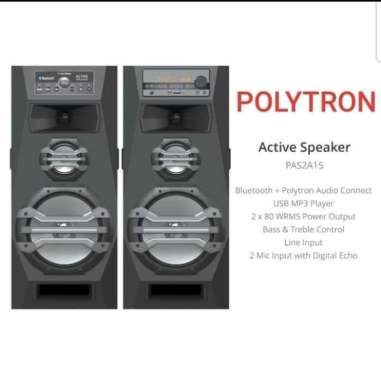 Speaker Aktif Polytron Pas 2A15 Speaker Bluetooth