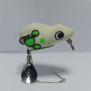 soft frog mini 3cm lure casting warna Kuning