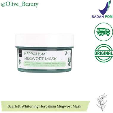 Scarlett Whitening Herbalism Mugwort Mask