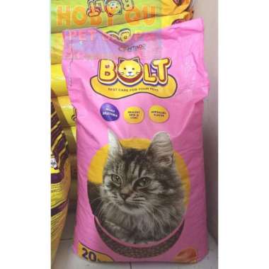 makanan kucing bolt 20kg salmon