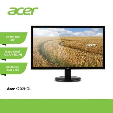 MONITOR LED ACER 20 INCH K202HQL 19.5" INCH