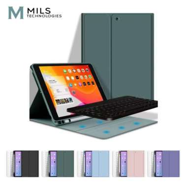 Mils Keyboard Case iPad 6 7 Mini 4 5 Air 3 4 10.2 10.5 Pro 11 12.9 Mini 6 Black