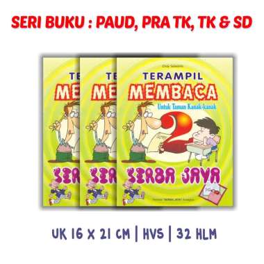 Buku Anak TK / PAUD Terampil Membaca Dan Menulis Halus MEMBACA 2