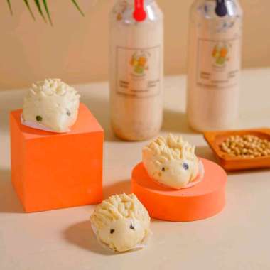Bakpao dimsum frozen / pao dimsum landak isi custard