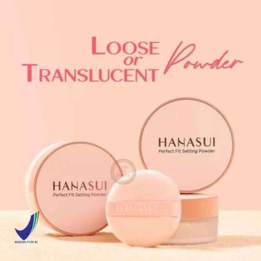 Hanasui Perfect Fit Setting Powder - Bedak Tabur Hanasui 03 Natural