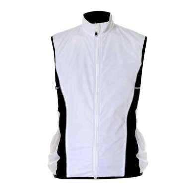 Rompi Sepeda Windbreaker Putih M