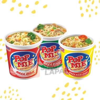 Promo Harga Indomie Pop Mie Instan Soto Ayam 75 gr - Blibli