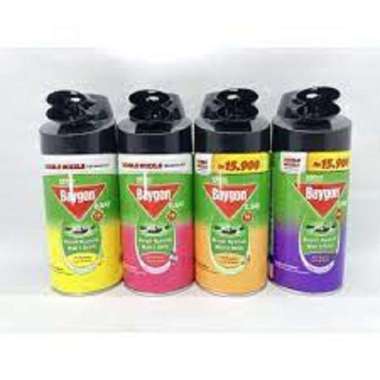 Baygon Aerosol Anti Nyamuk Kecoa Spray 200 ml Orange