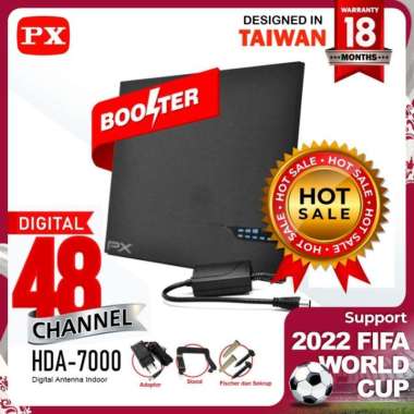 ANTENA TV DIGITAL ANALOG INDOOR BOOSTER [PX HDA-7000]