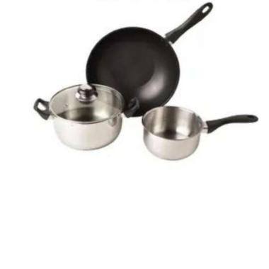 Sitram Set Panci Wajan Perlengkapan Masak Stainless Cookware