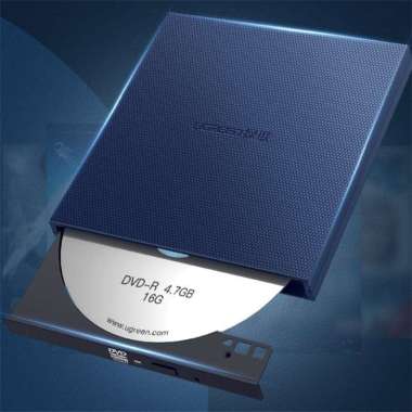 UGREEN External DVD Optical Drive Slim Portable Burner Rewriter CD ROM Drive USB PC Laptop 60811