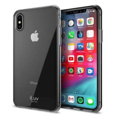 iLuv Vyneer Case For iPhone Xs Max - Black - Black Apple iPhone XS Max