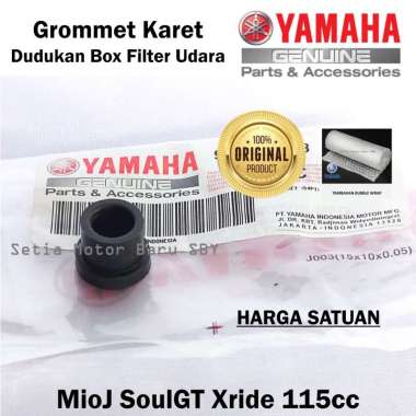 Grommet Karet Dudukan Box Filter Udara MioJ SoulGT Xride Gear Fazio Asli Original Yamaha Surabaya 90