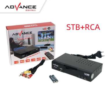 Advance STB Set Top Box TV Digital Receiver Penerima Siaran Full HD STB ADVANCE