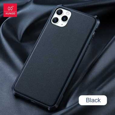Original XUNDD Vegan Leather Case iPhone 11 Pro Max iPhone 11 Pro Black