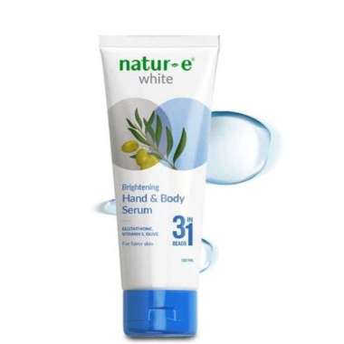 NATUR E WHITE SERIES || Hand body serum 180m