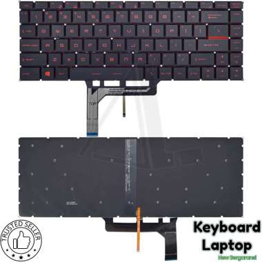 Laptop Keyboard MSI PS42 Modern 8MO Keyboard Laptop RED BACKLIGHT NEW BERGARANSI