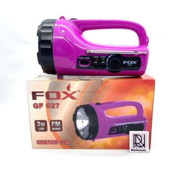 Senter Plus Radio FOX GF 267 Cocok Buat Ronda