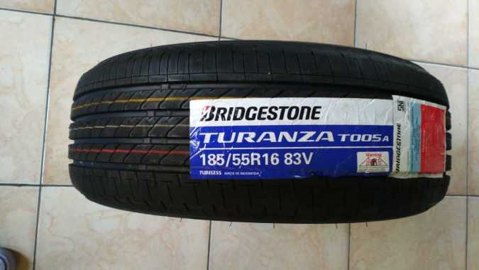 Bridgestone Turanza T005A 185/55 R16 Ban Mobil Jazz New RS DIKIRIM