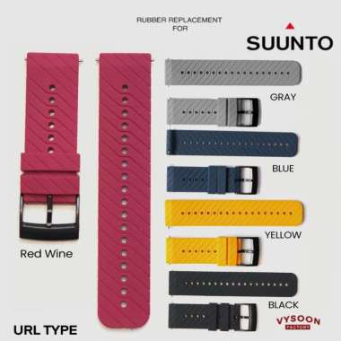 READY STRAP Jam Tangan SUUNTO 9 Baro Titanium Premium SUUNTO9 CRS - Red
