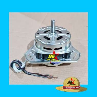 Dinamo Spin Motor Pengering Mesin Cuci Sharp Diameter As 12mm 12 14 kg