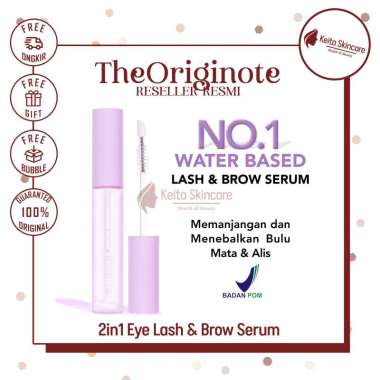 2IN1 The Originote Beauty Brow and Eyelash Serum | Serum alis dan bulumata Originote